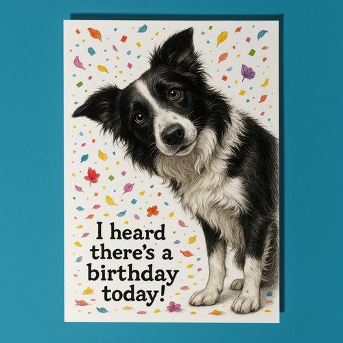 Border collie dog - collie,